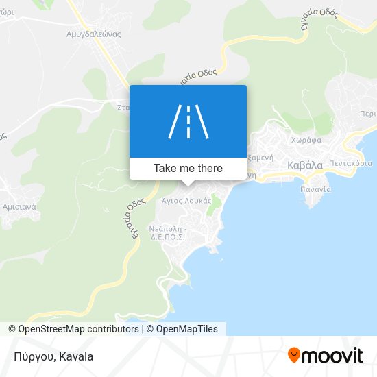 Πύργου map