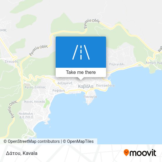 Δάτου map