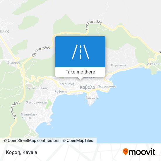 Κοραή map