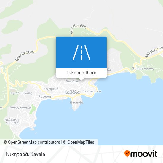 Νικηταρά map