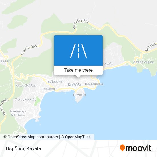 Περδίκα map
