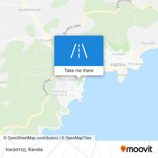 Ιοκάστης map