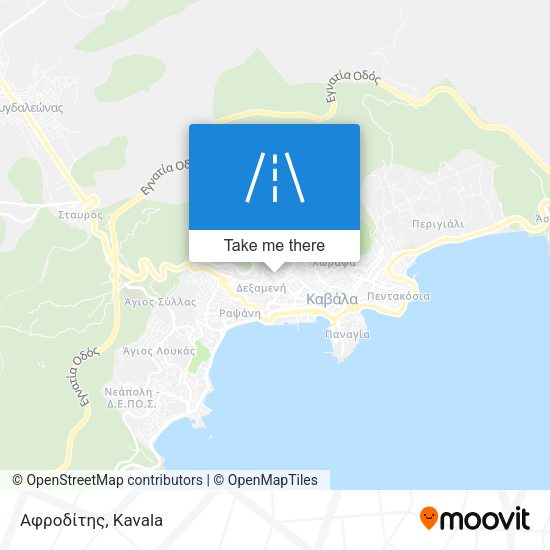Αφροδίτης map