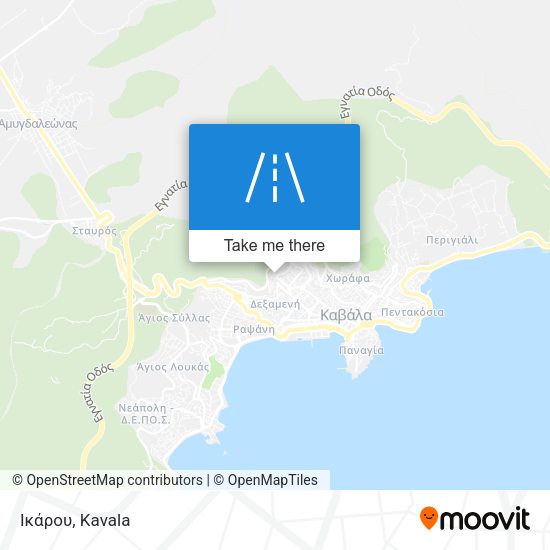 Ικάρου map