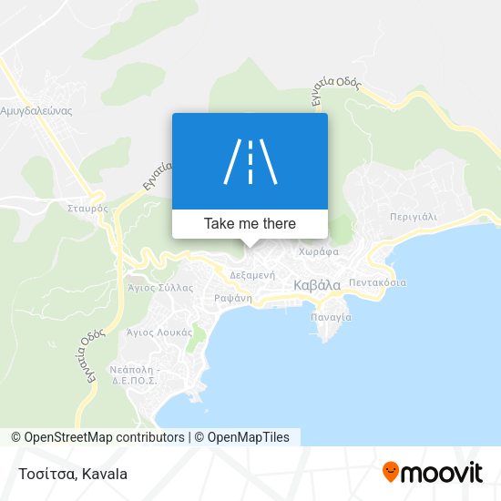 Τοσίτσα map