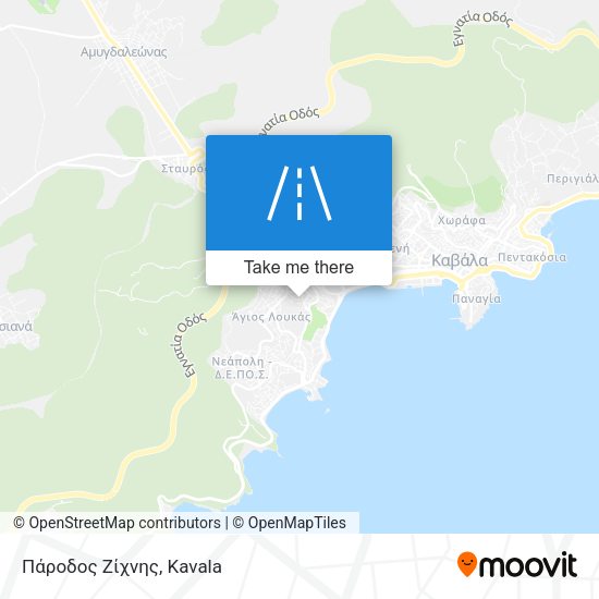 Πάροδος Ζίχνης map