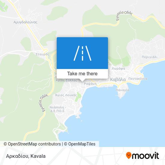 Αρκαδίου map