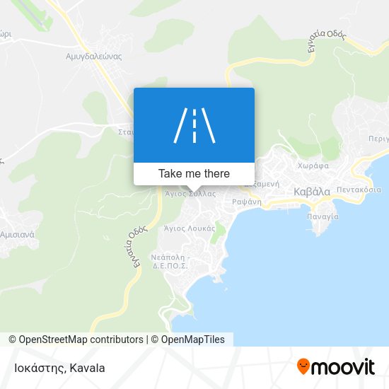 Ιοκάστης map