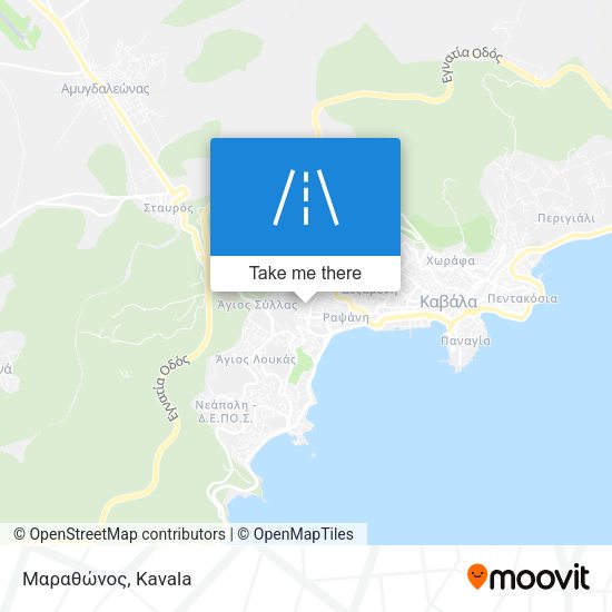 Μαραθώνος map