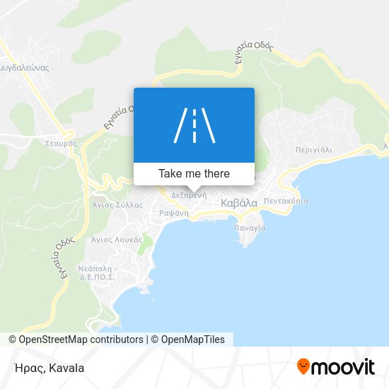 Ήρας map