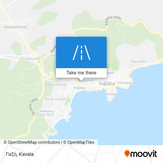 Γαζή map