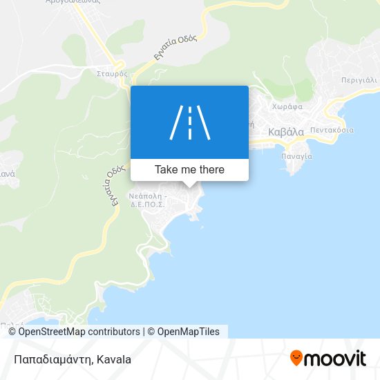Παπαδιαμάντη map