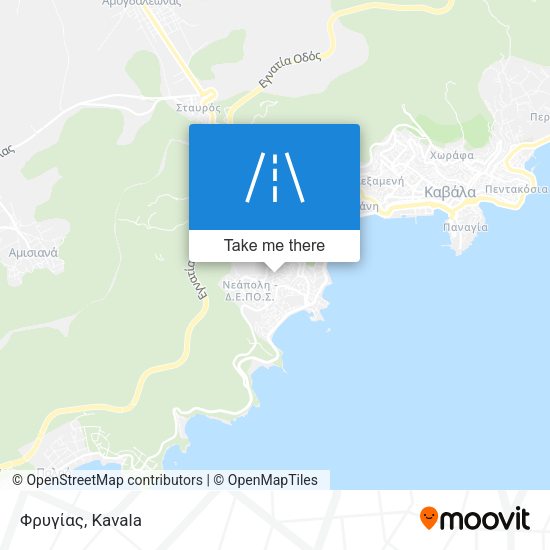 Φρυγίας map