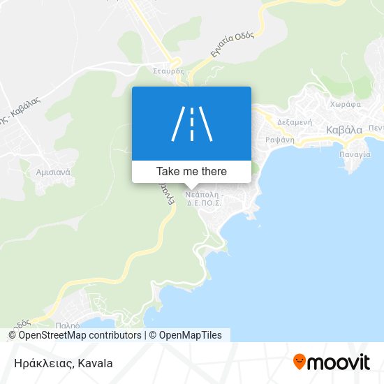 Ηράκλειας map