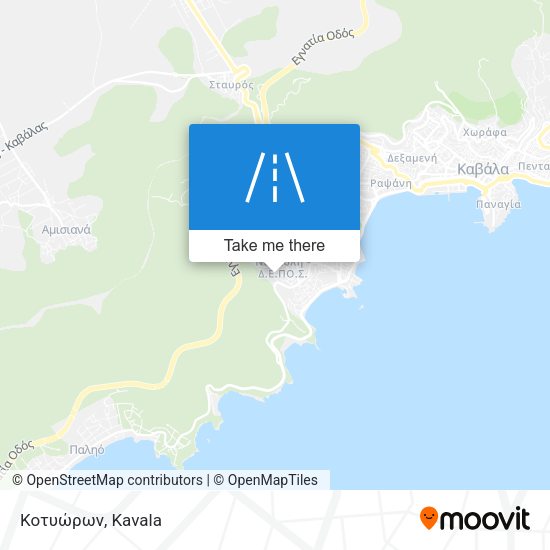 Κοτυώρων map