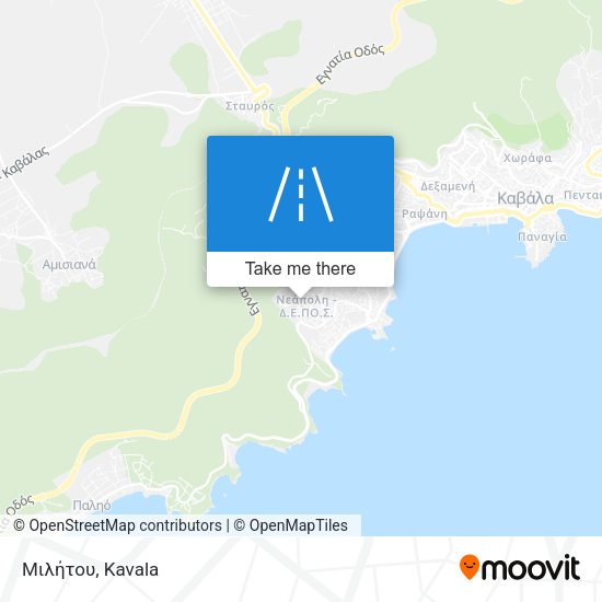 Μιλήτου map