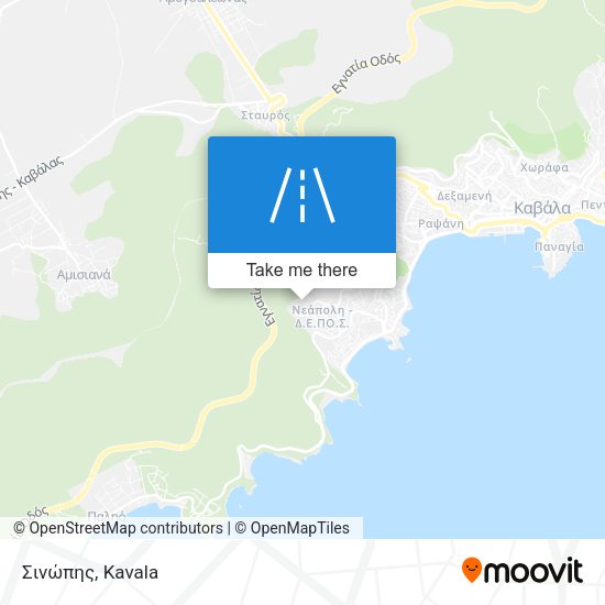 Σινώπης map