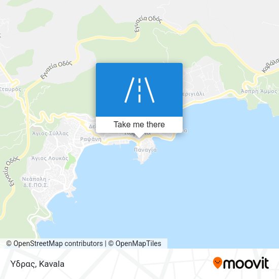 Ύδρας map