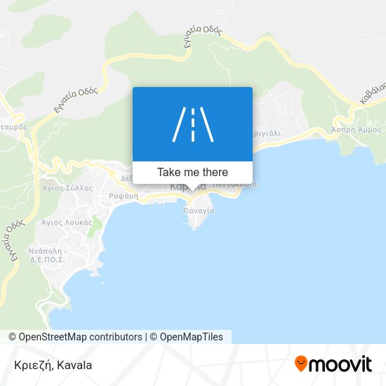 Κριεζή map