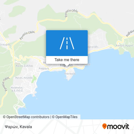 Ψαρών map