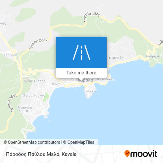Πάροδος Παύλου Μελά map