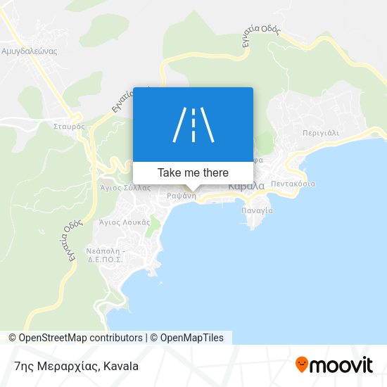 7ης Μεραρχίας map