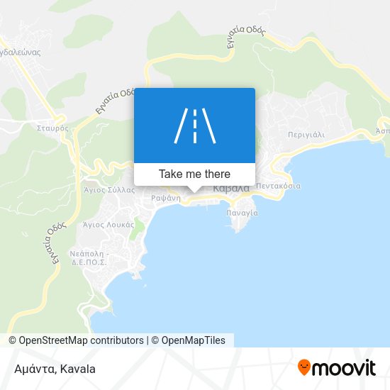 Αμάντα map