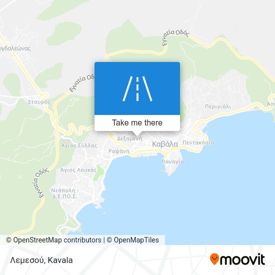Λεμεσού map
