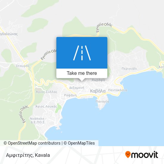 Αμφιτρίτης map