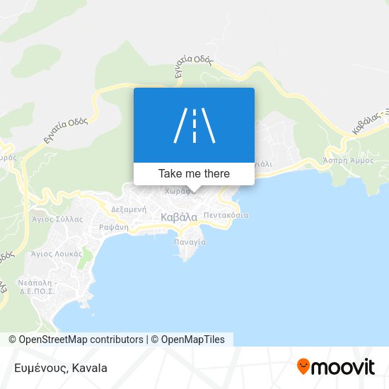 Ευμένους map