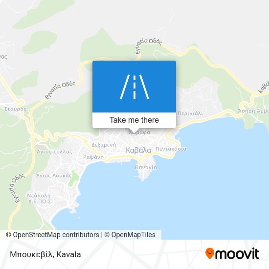 Μπουκεβίλ map