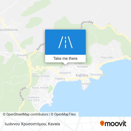 Ιωάννου Χρυσοστόμου map