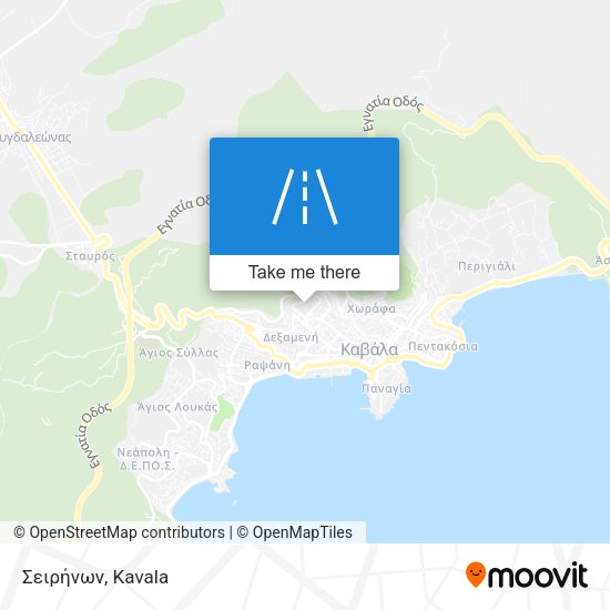Σειρήνων map