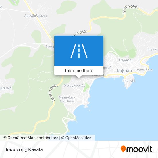 Ιοκάστης map