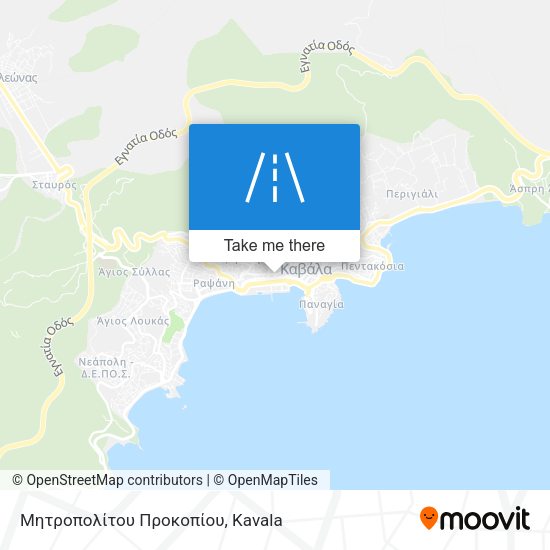 Μητροπολίτου Προκοπίου map