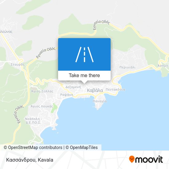 Κασσάνδρου map
