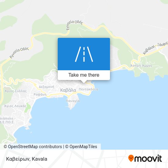 Καβείρων map