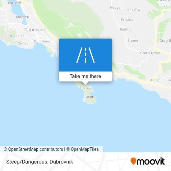 Steep/Dangerous map