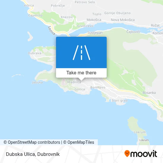 Dubska Ulica map