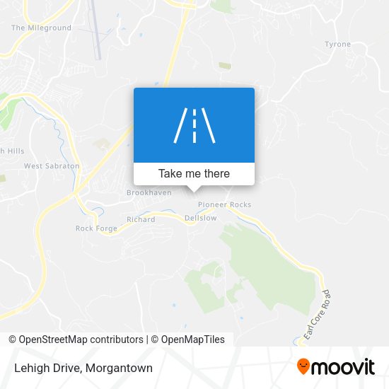 Mapa de Lehigh Drive