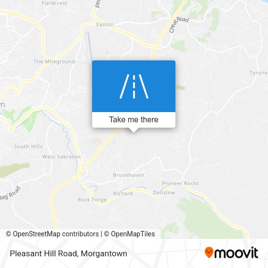 Pleasant Hill Road map