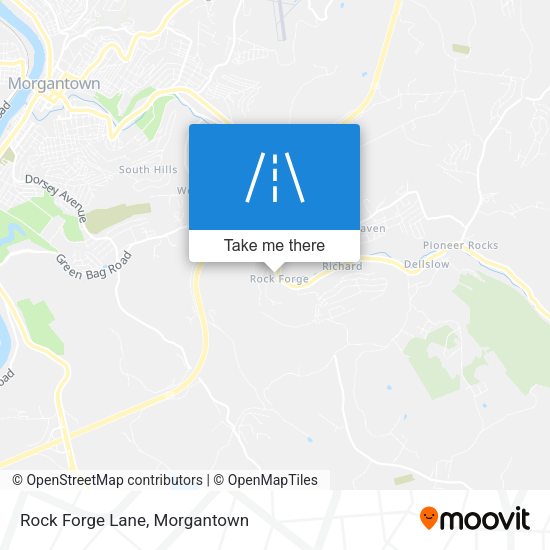 Mapa de Rock Forge Lane