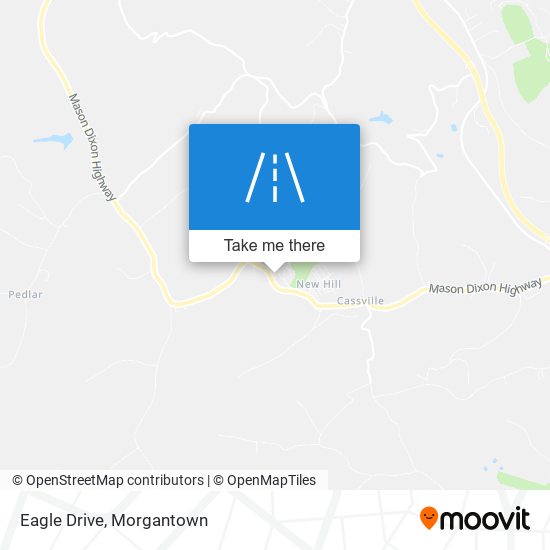 Eagle Drive map