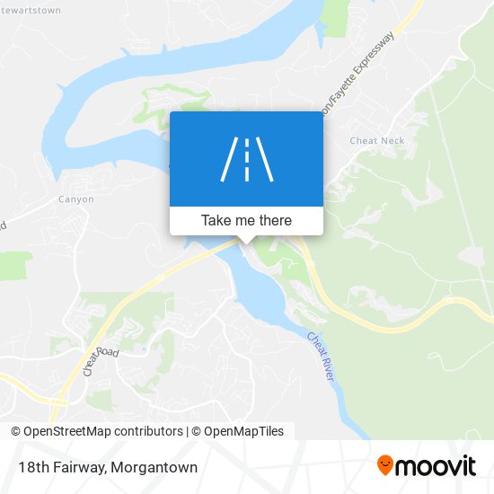 Mapa de 18th Fairway