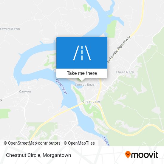 Chestnut Circle map