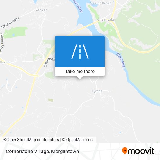 Cornerstone Village map