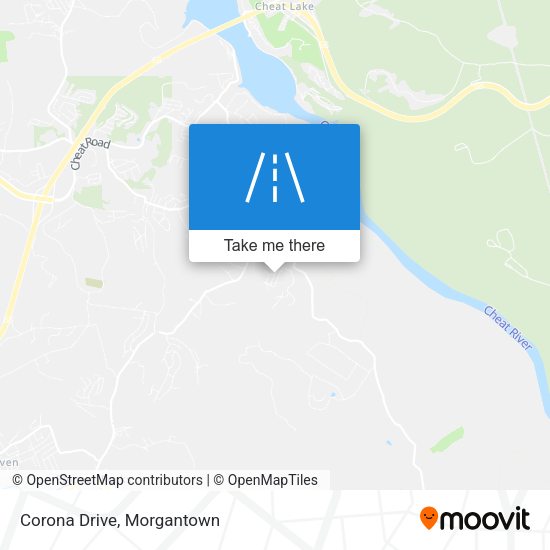 Mapa de Corona Drive