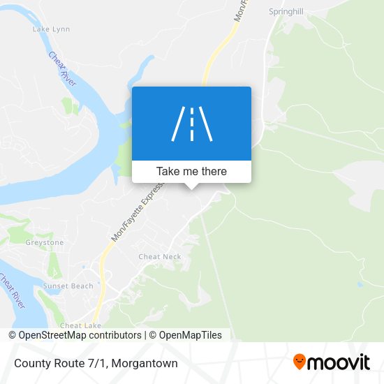 Mapa de County Route 7/1