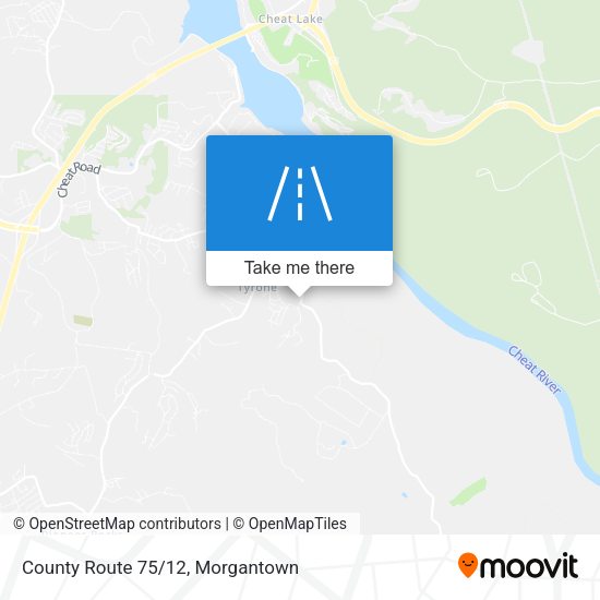 Mapa de County Route 75/12