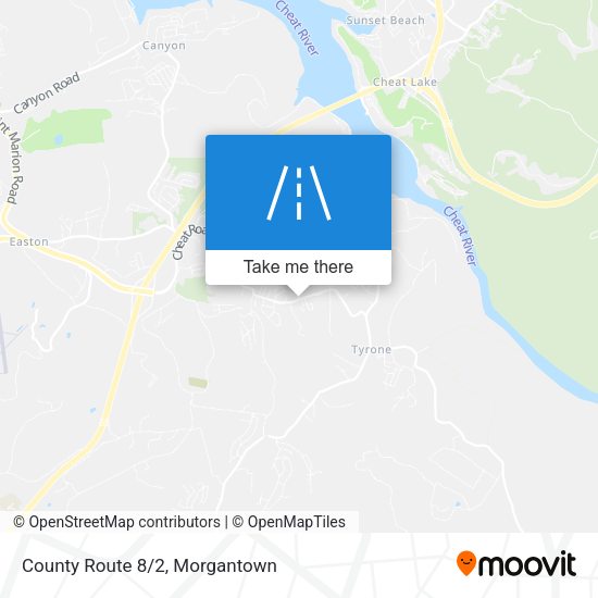 Mapa de County Route 8/2